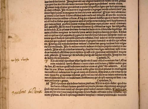 From the Rare Book Collection: Antiquities of the Jews (Venice : Rinaldo de Novimagio, 1481)