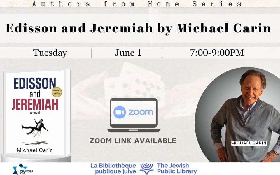 Authors from Home | Edisson and Jeremiah by Michael Carin