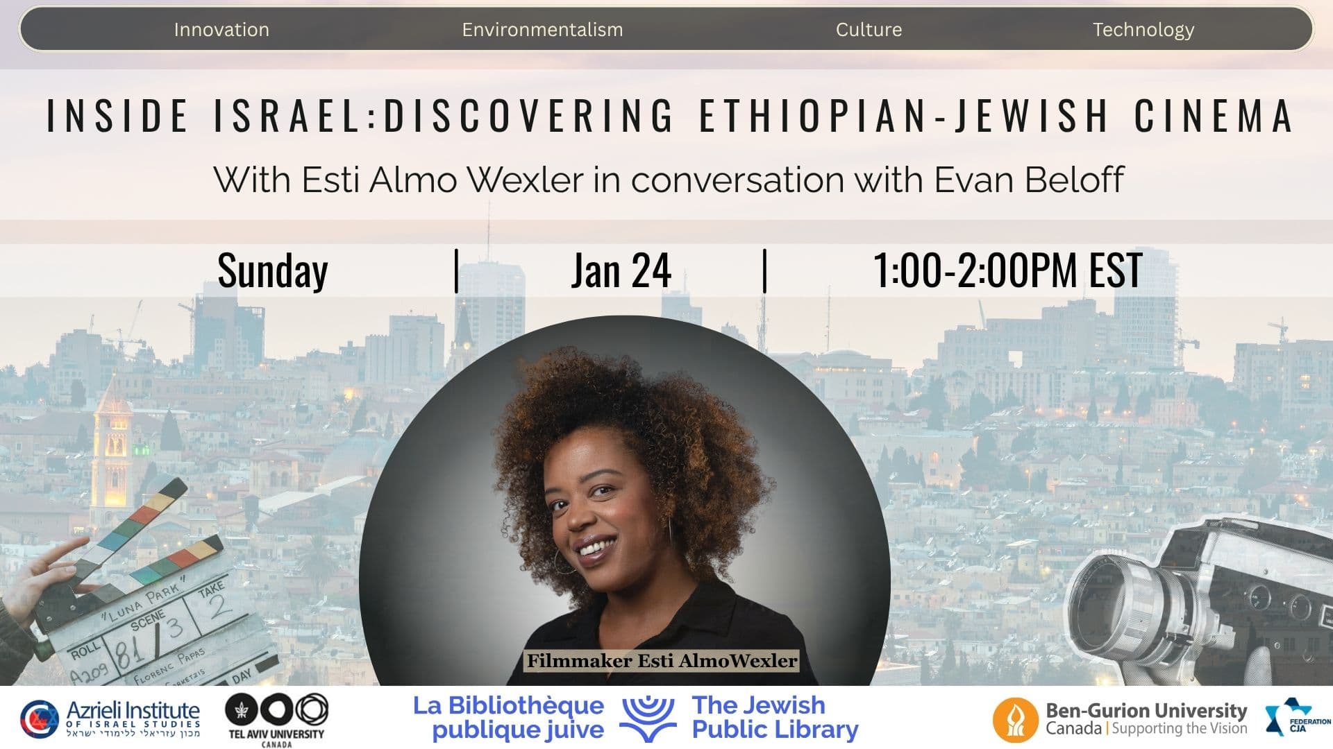 Inside Israel | Israeli Cinema with Esti Almo Wexler